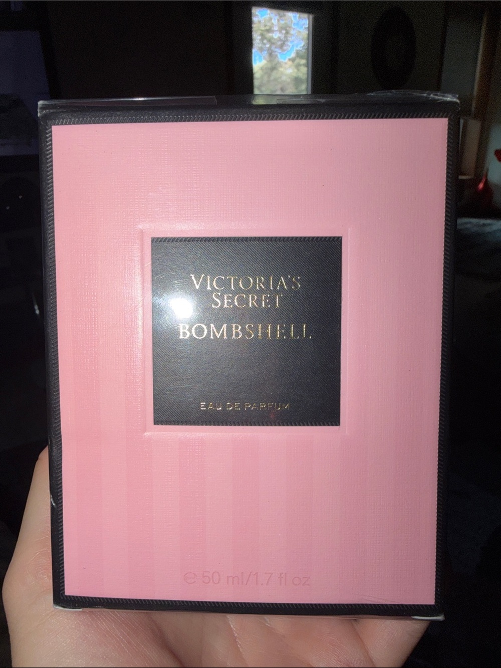 Victoria's Secret Bombshell Body Fragrance - Pink & Black Box
